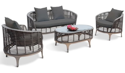 Santiago Curved Sofa Set