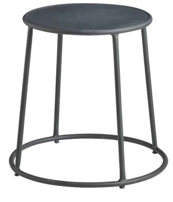 Maxine Metal Low Stools Raw Finish Maxine Metal Low Stools Raw Finish