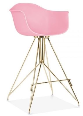 Memot Designer High Stools Gold Frame