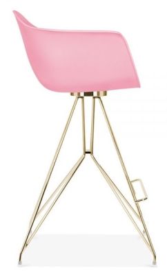 Memot Designer High Stools Gold Frame
