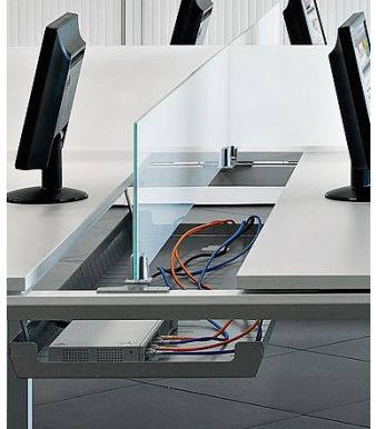 Large Capacity Cable Tray Vital For 1200mm Desks Online Reality