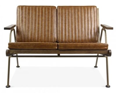 Retro Designer Sofa Miko Brown Online Reality Retro Designer Sofa Miko Brown