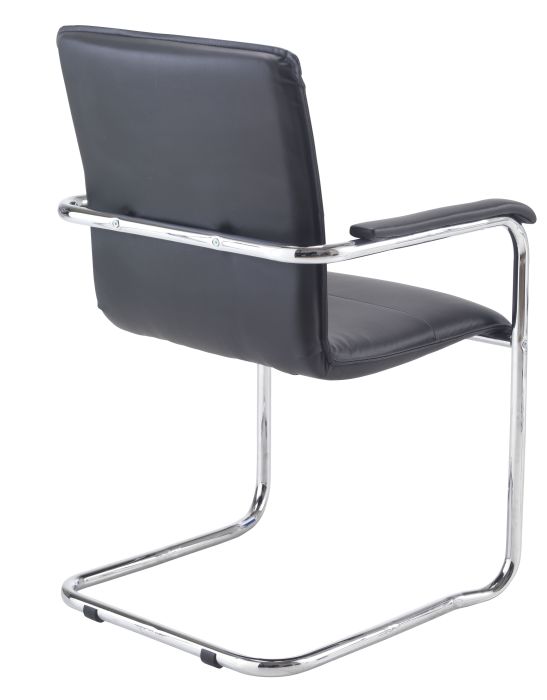 Black Leather Conference Chair Den Online Reality
