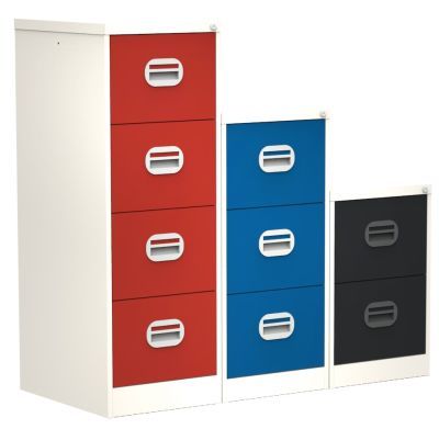 Two Tone Filing Cabinets Kontrax 2 Drawer Online Reality