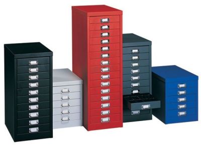 One Colour Multidrawer Cabinets S Line 5 Drawer Non Locking