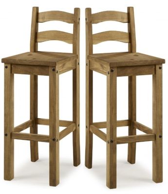 wooden bar stools