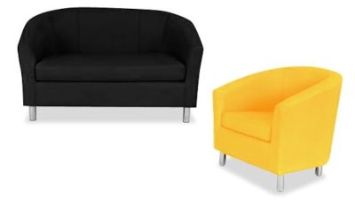 Next Day Coloured Leather Sofas Bundle 3 Tritium Online Reality Tritium Next Day Coloured Leather Sofas Bundle 3 Yellow