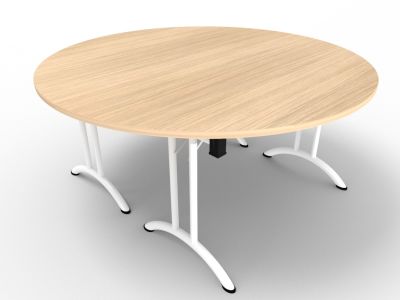 Folding Modular Conference Table Avalon 2 1200mm X Avalon 2 Person Semi Circular Folding Leg Desk Verade Oak Angle