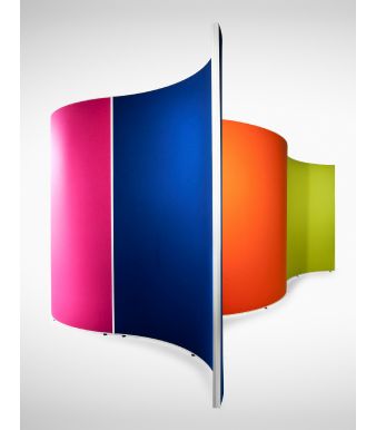 Curved Office Screens Destiny 1200mm High 850mm Radius Online Destiny Curved Screens Prev Fusion Cuve 2