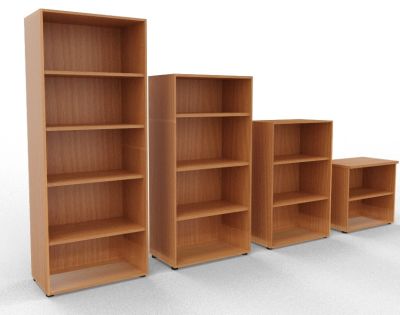 Abacus Wooden Bookshelves 800mm High 1 Shelf Online Reality