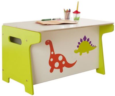 toy box and desk