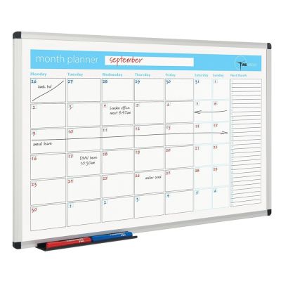 Whiteboard Planner - Metro - Weekly - Online Reality