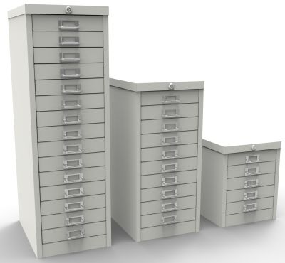 One Colour Multidrawer Cabinets S Line 5 Drawer Non Locking