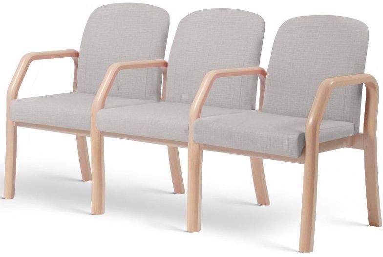 Heavy Duty Waiting Room Seating Haywood single beam chair no arms