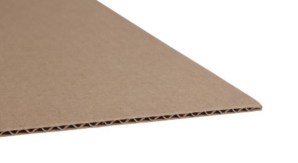 single corrugated sheet