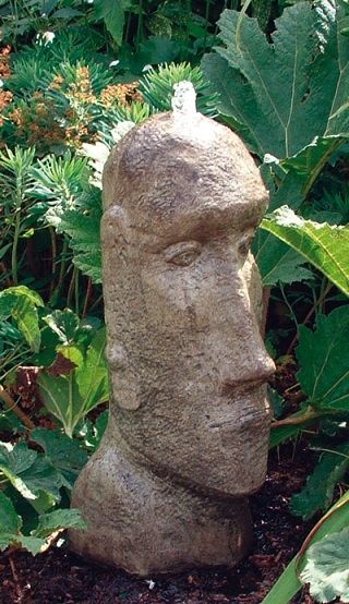 Easter Island Head Fountain