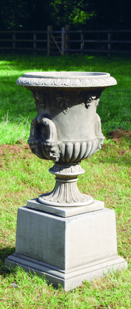 Regency Urn on Plinth
