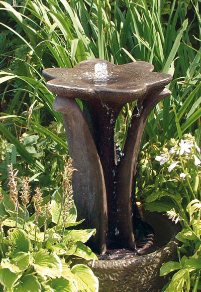 Flower Fountain - Tor Stone Ltd