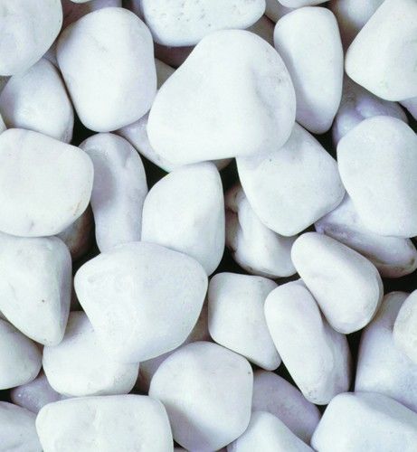 Spanish White Cobbles - 15kg
