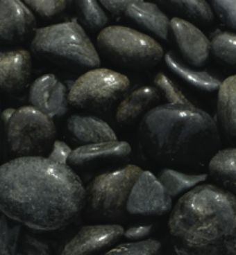 Spanish Black Cobbles - 15kg