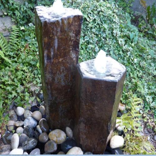 Twin Basalt Fountain
