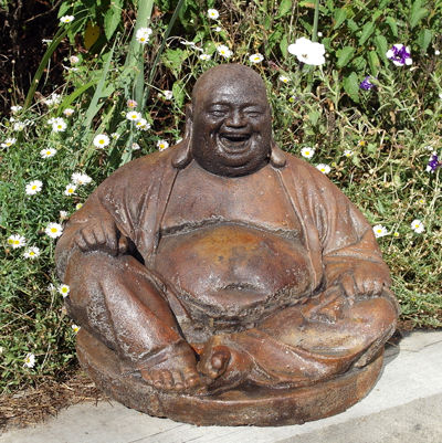 Umber Laughing Buddha