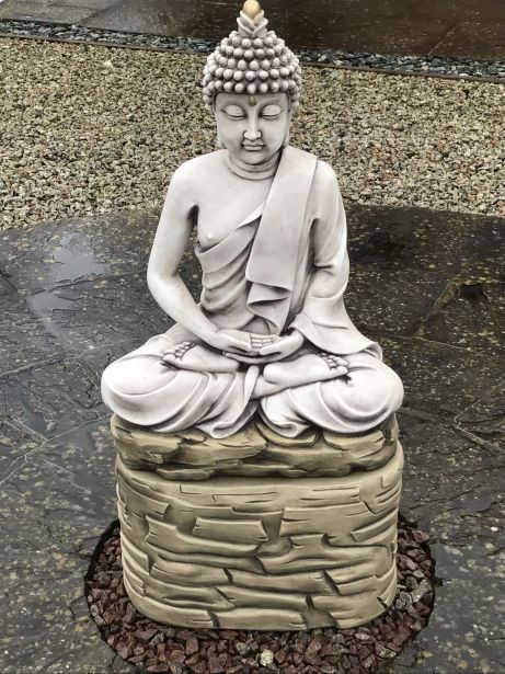 Buddha on a Rock
