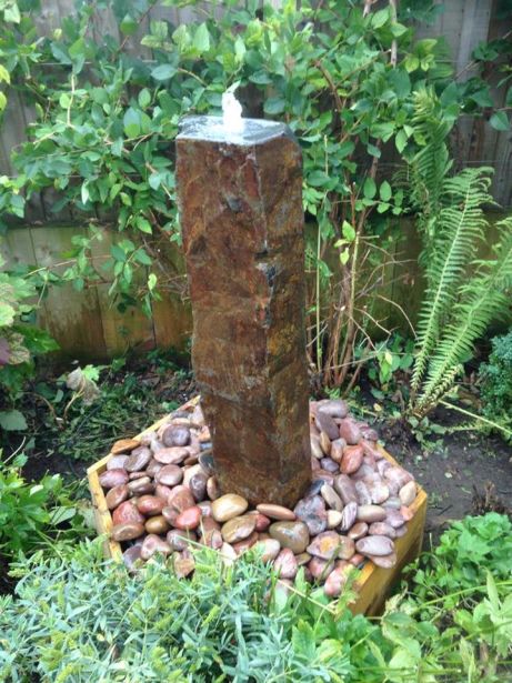 Tall Basalt Fountain Kit - Tor Stone Ltd