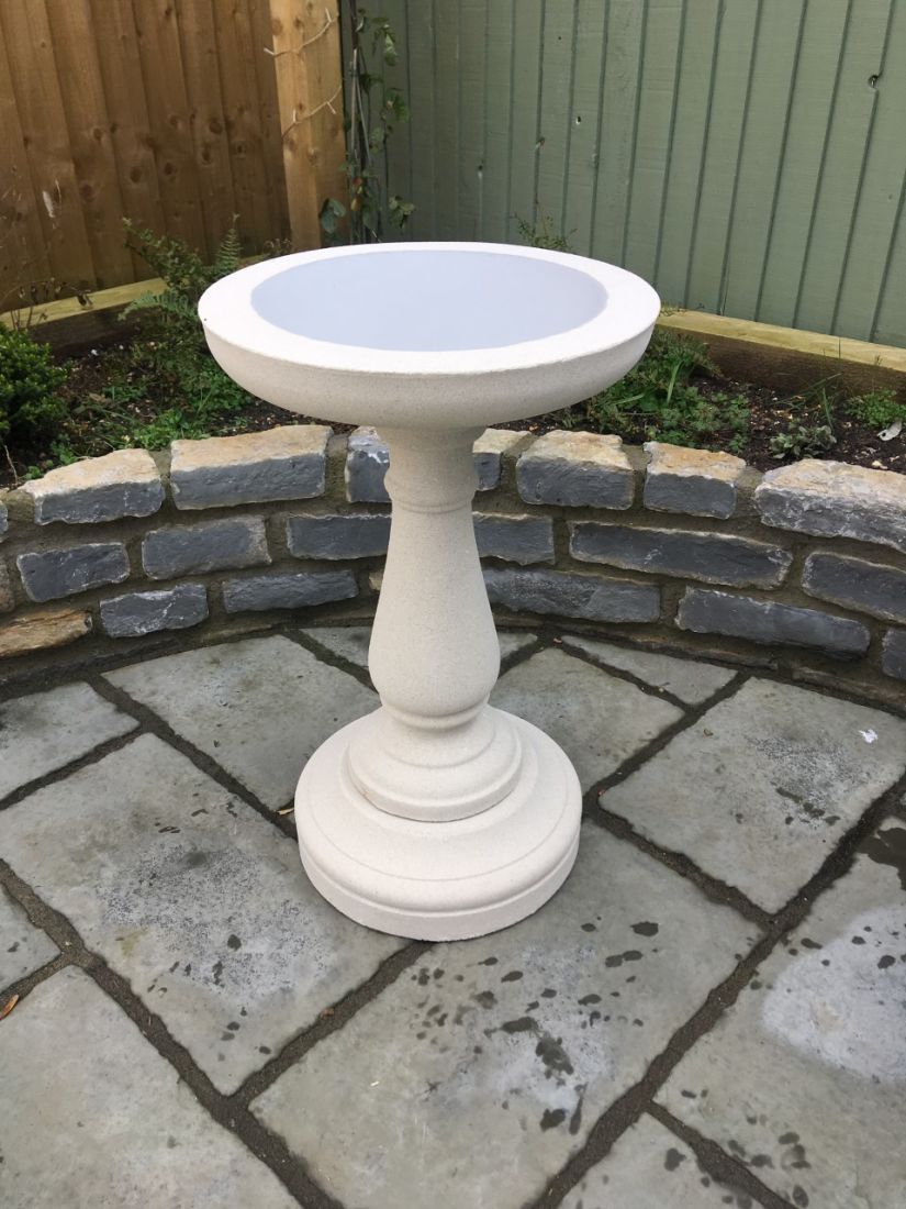 Simplicity Bird Bath - Tor Stone Ltd