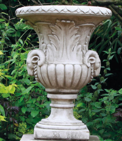 Rams Head Urn - Tor Stone Ltd