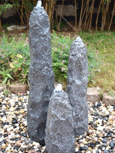 Drilled Granite Rock Set