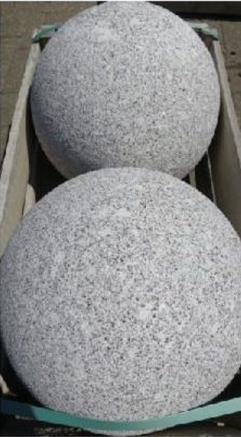 Pair of Granite Balls - 30cm