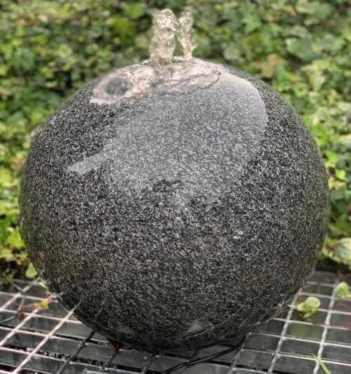 Dark Granite Sphere - 40cm