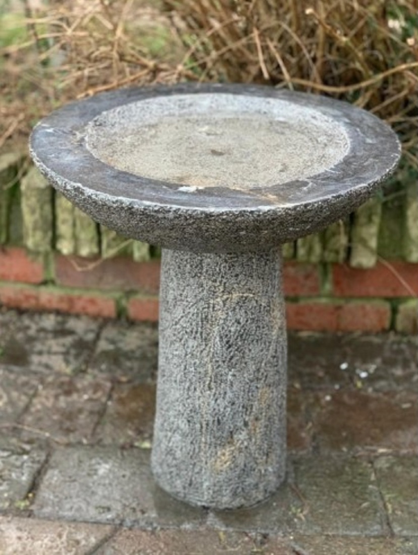 Granite Round Bird Bath - Tor Stone Ltd