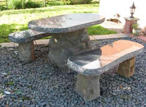 Boulder Table Set Tor Stone Ltd