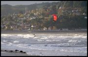 minehead beach windsurfer