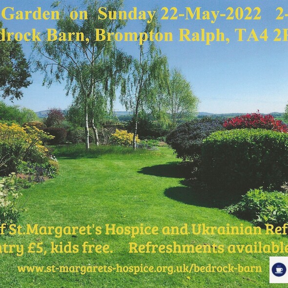 Open garden May 22nd 2-5pm -Bedrock Barn, Brompton Ralph