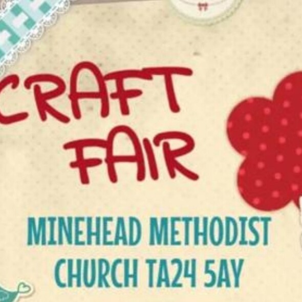 Craft  Fair  @ Minehead Methodist Church Saturday 19th October   2024 10.00am