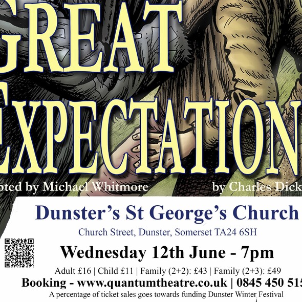Dunster Winter Festival  fund raising event: Great Expectations  Wednesday 12th June  2024
