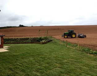 Barton Meadows Plot 9 Rear Garden