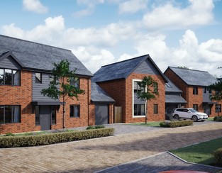 Cheriton Fitzpaine Street Scene CGI